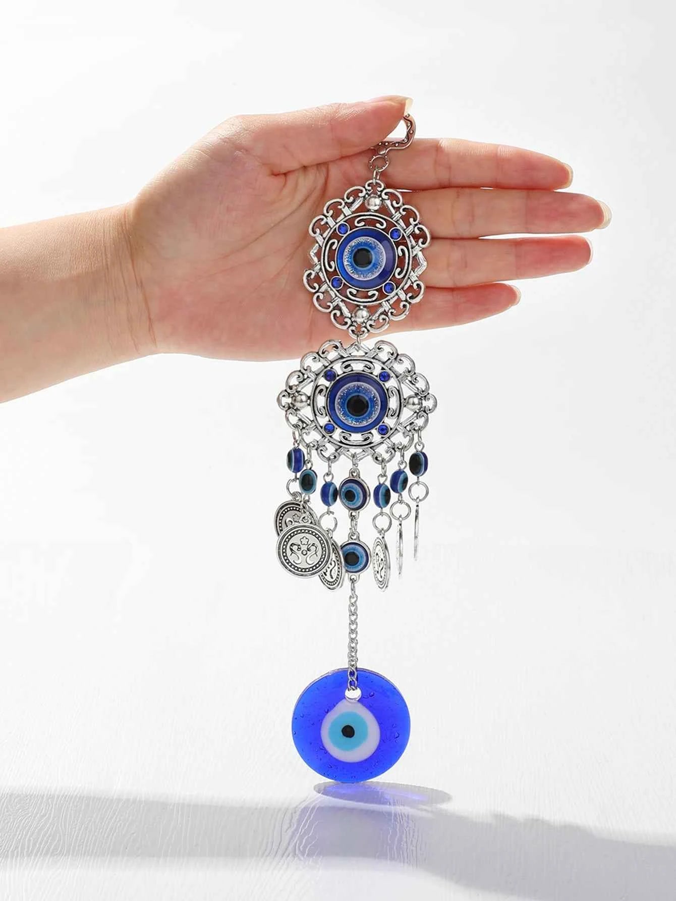 Evil Eye Wall Decor - Hanging Wall Decor for Protection and Style