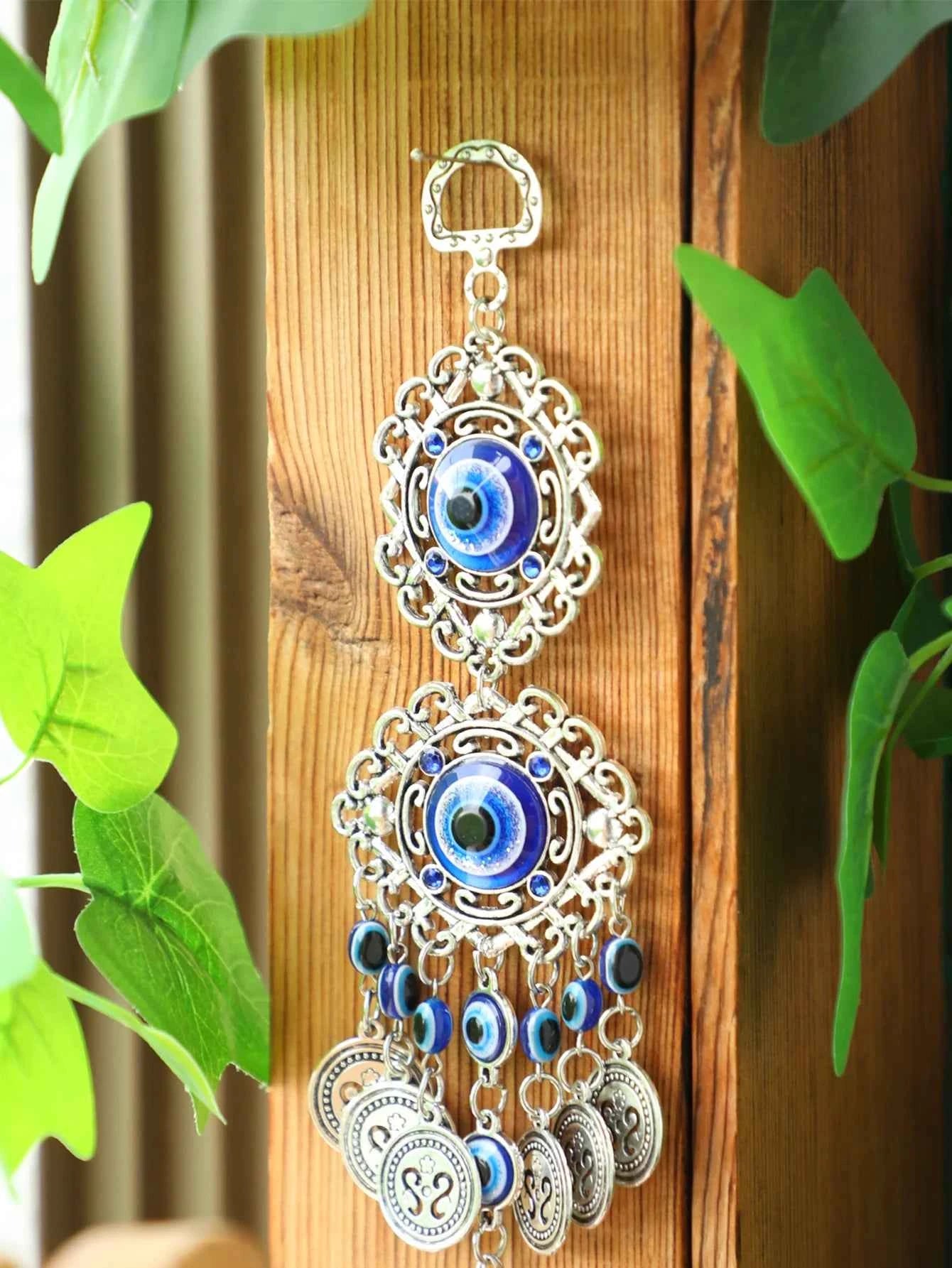 Evil Eye Wall Decor - Hanging Wall Decor for Protection and Style
