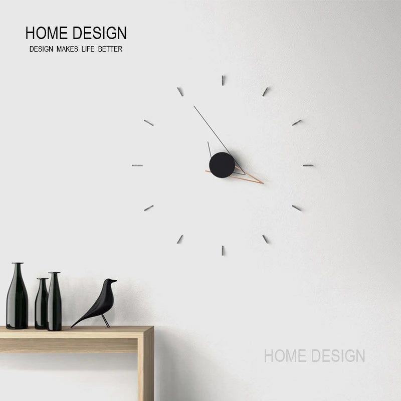 Modern Minimalist Wall Clock Design