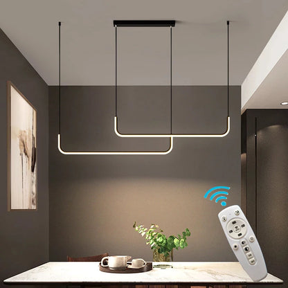 Modern Dimmable LED Pendant Chandelier