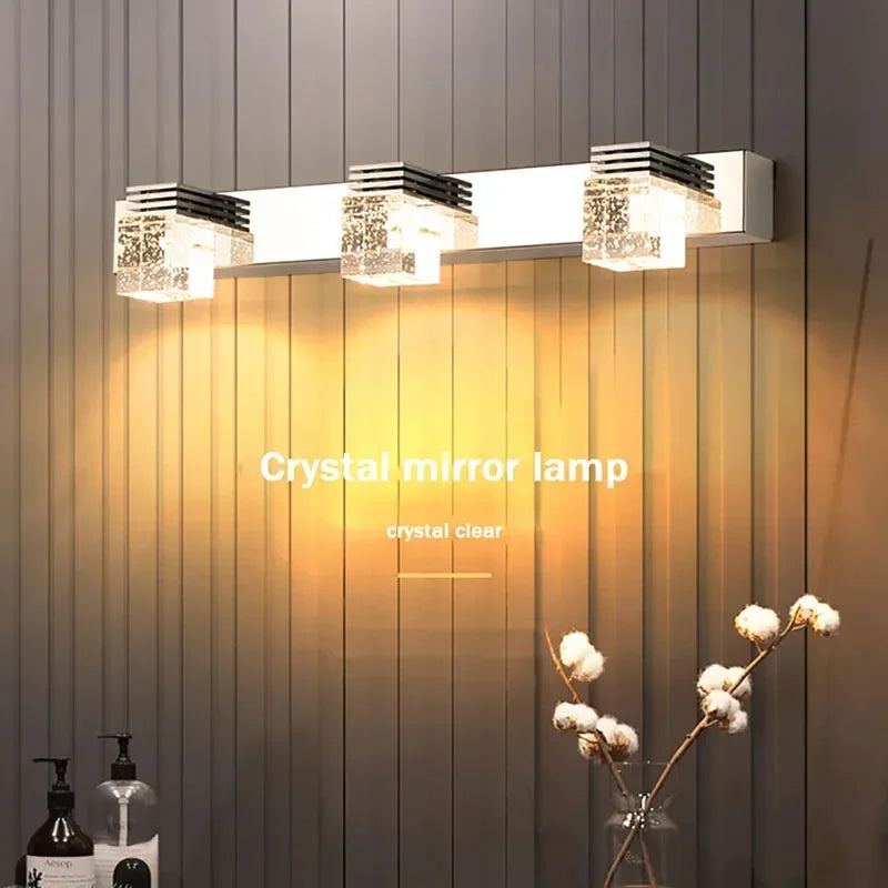 Modern Crystal LED Wall Lamp