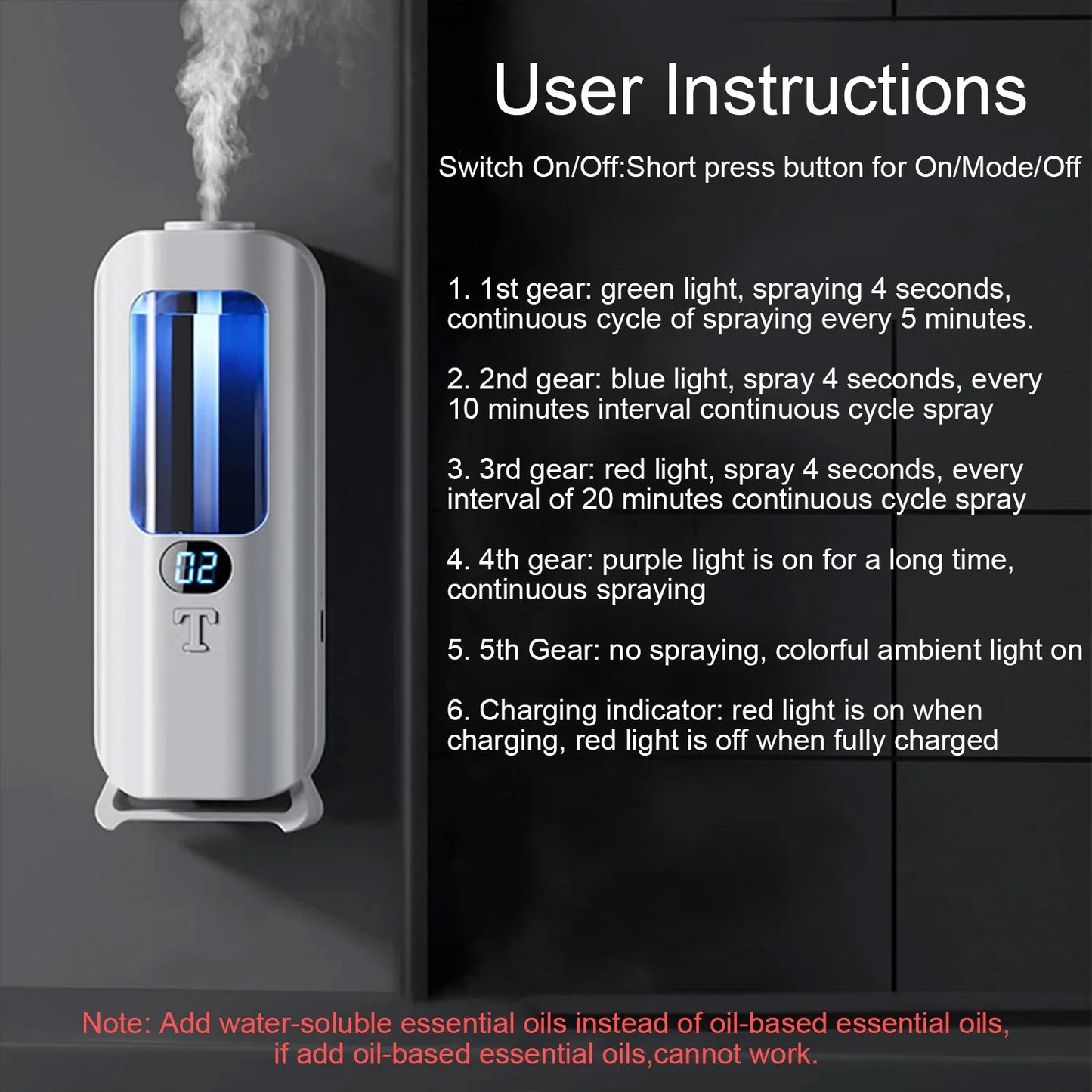 Premium Aromatherapy Diffuser