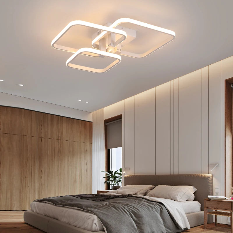 Rectangle Acrylic Aluminum Led Ceiling Lights