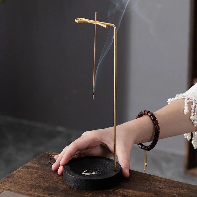 Wooden Incense Holder Stand Upside Down