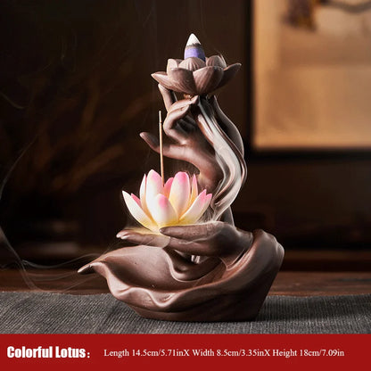 Lotus Reflux Incense Stove Base