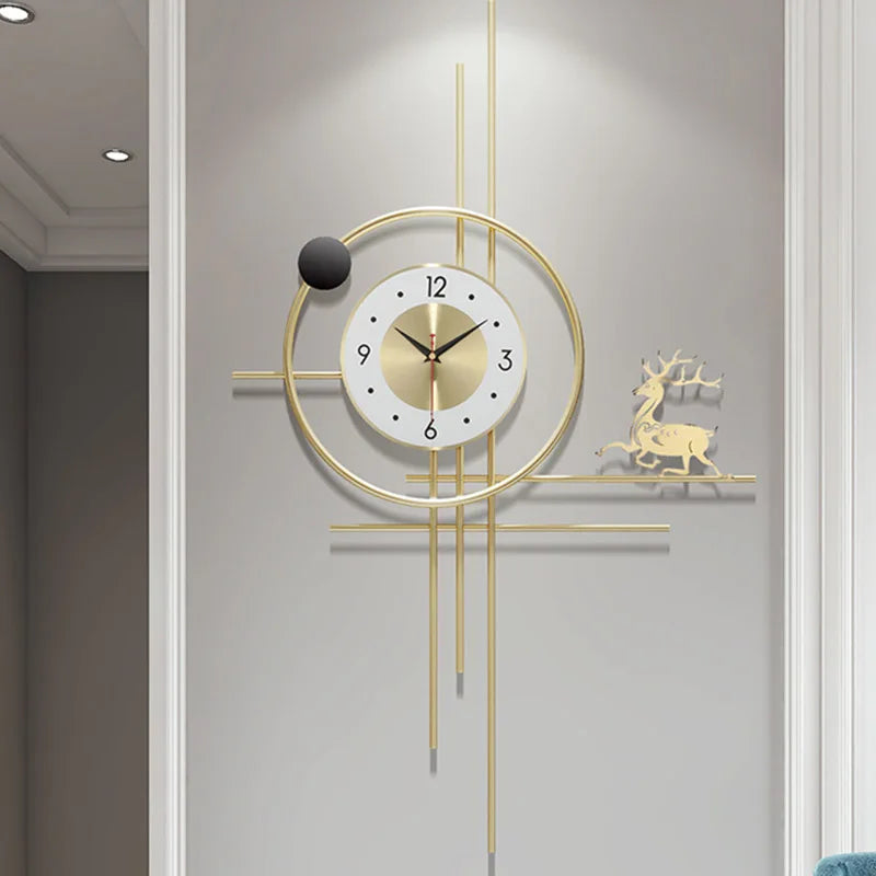 Big Size Luxury Wall Clocks Decor