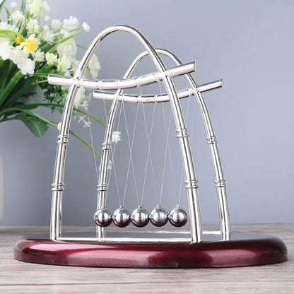 Desktop Decoration Newtons Cradle Steel Balance Ball