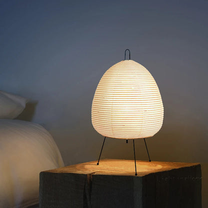 Printed Rice Paper Decoration Table Lamp