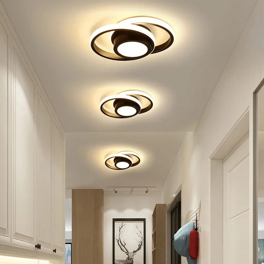 Modern 3 Light Color LED Ceiling Lamp Dimmable