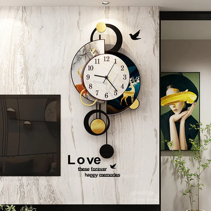 Modern Living Room Wall Clock Decorative