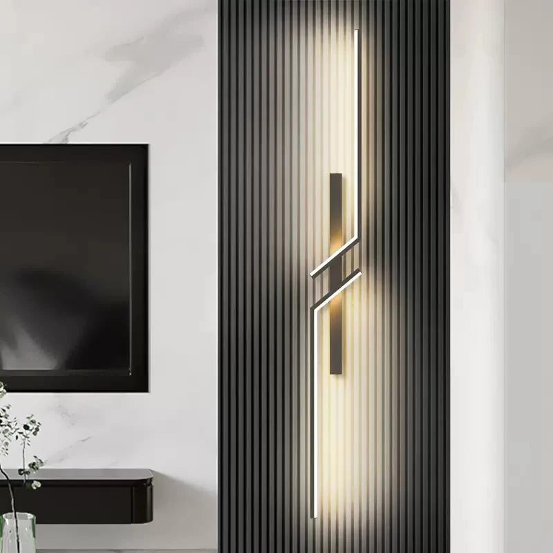 Modern LED Wall Lamp Long Bar Scone Home Decor