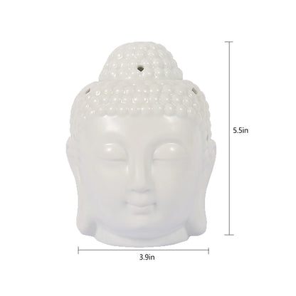 Buddha Head Essential Oil Burner & Candle Holder