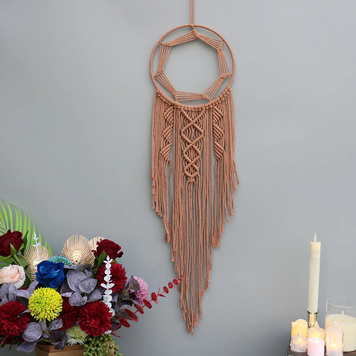 Dream Catchers Boho Macrame Handmade Wall Hangings Decor