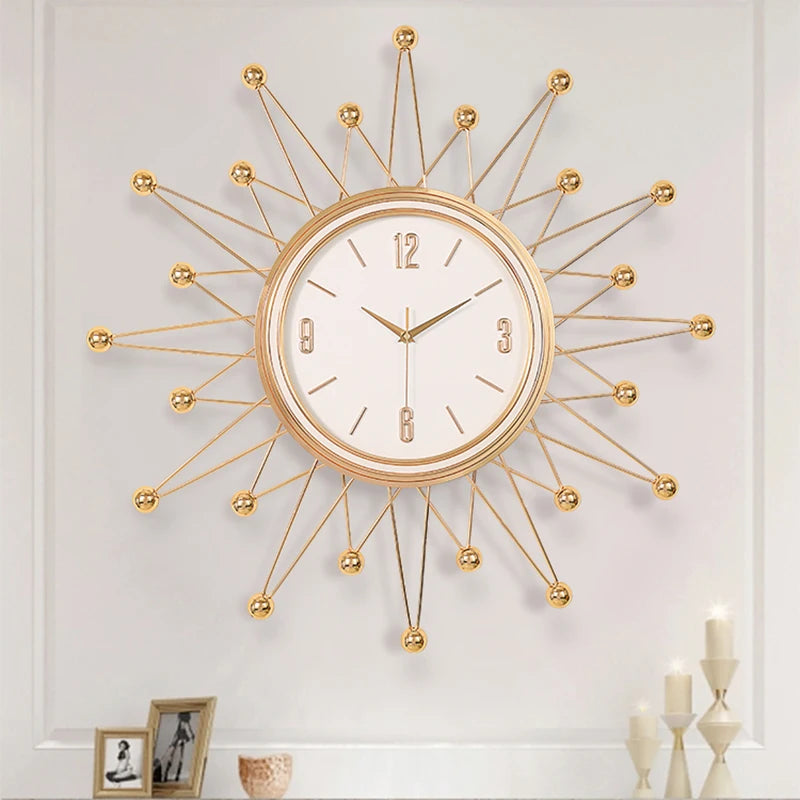 Quartz Luxury Quiet Wall Clock