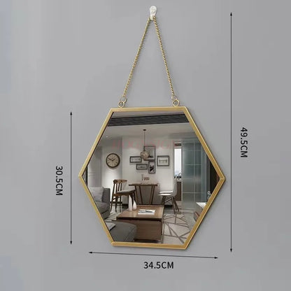 Perforated Vanity Wall Mounted Mirrors