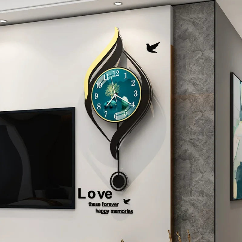 Electronic Large Wall Clock Modern Design