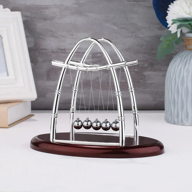 Desktop Decoration Newtons Cradle Steel Balance Ball