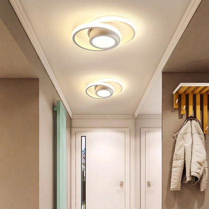 Modern 3 Light Color LED Ceiling Lamp Dimmable