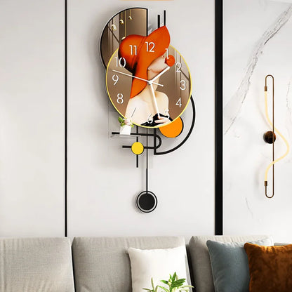 Personalised Modern Design Silent Wall Clocks