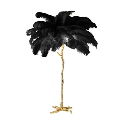 Nordic Feather Floor Lamp Room Decoration