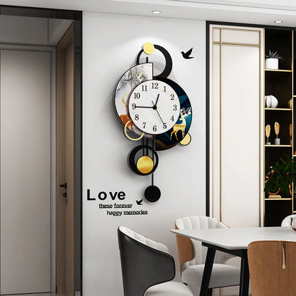 Modern Living Room Wall Clock Decorative