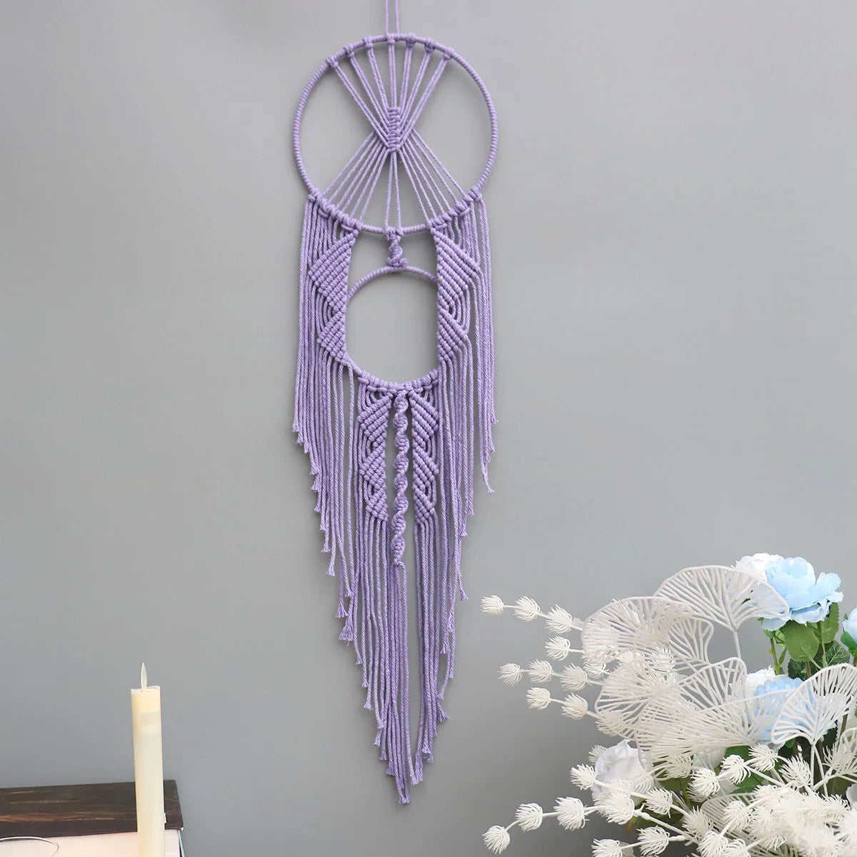 Dream Catchers Boho Macrame Handmade Wall Hangings Decor