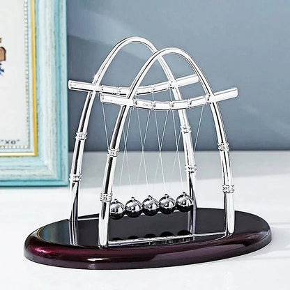 Desktop Decoration Newtons Cradle Steel Balance Ball