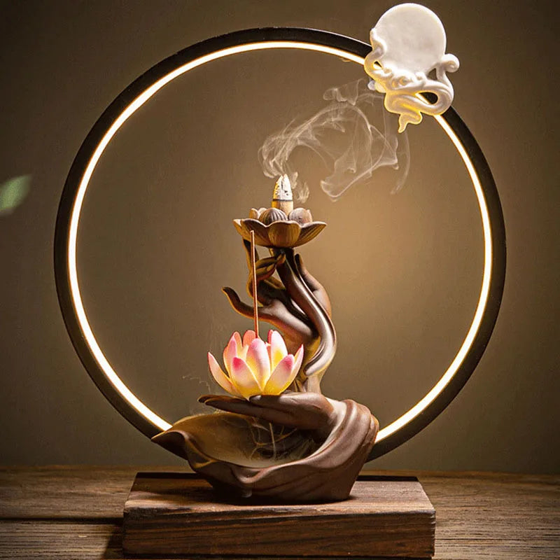 Lotus Reflux Incense Stove Base