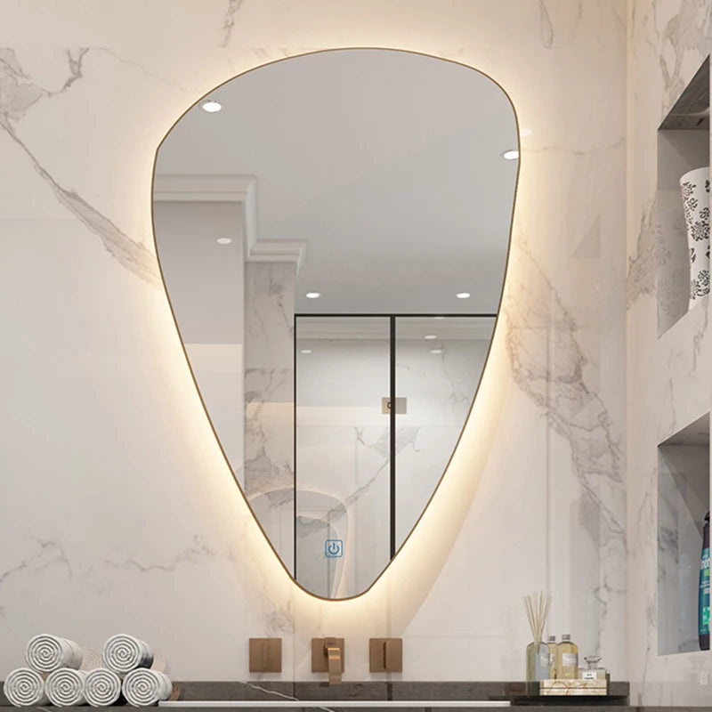 Large Irregular Decorative Mirror