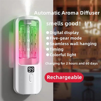 Aroma Diffuser Fragrance Essential Oil Aromatherapy Machine Timing