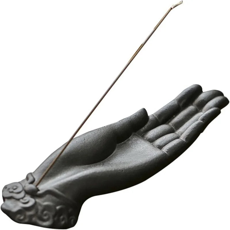 Creative Ceramic Buddha Hand Incense Holders