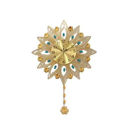 Large Gold Wall Clocks Pendulum