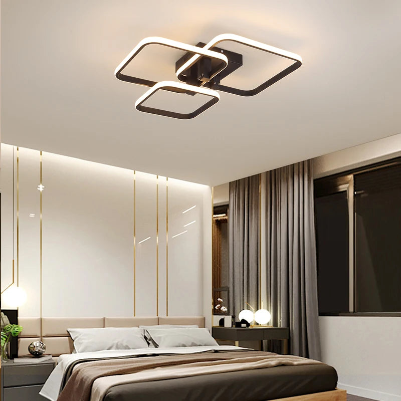 Rectangle Acrylic Aluminum Led Ceiling Lights