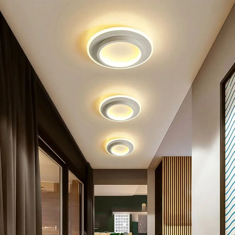 Modern LED Ceiling Light Tri-Color Dimmable