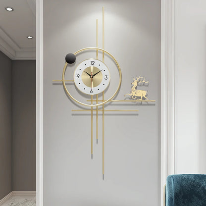 Big Size Luxury Wall Clocks Decor