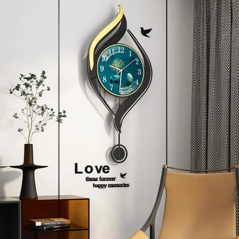 Electronic Large Wall Clock Modern Design