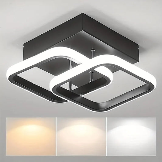 Modern LED Ceiling Light Tri-Color Dimmable