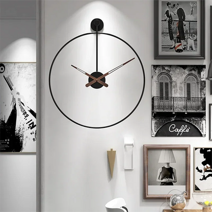 Luxury Kitchen Round Minimalist Wall Clock