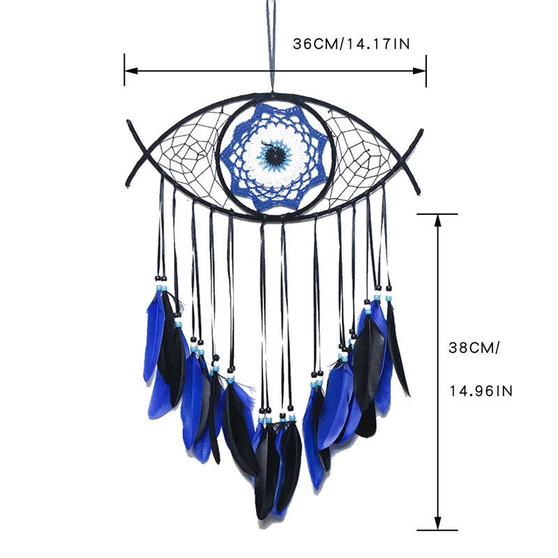 Evil Eye Dream Catcher Home Decor