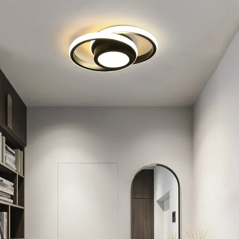 Modern 3 Light Color LED Ceiling Lamp Dimmable