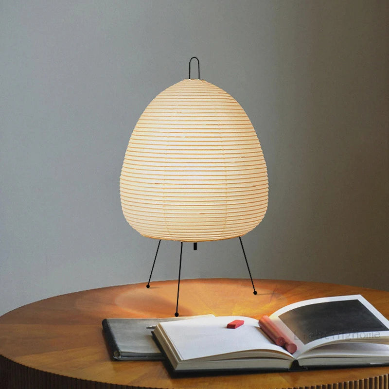 Printed Rice Paper Decoration Table Lamp