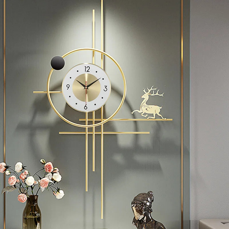 Big Size Luxury Wall Clocks Decor