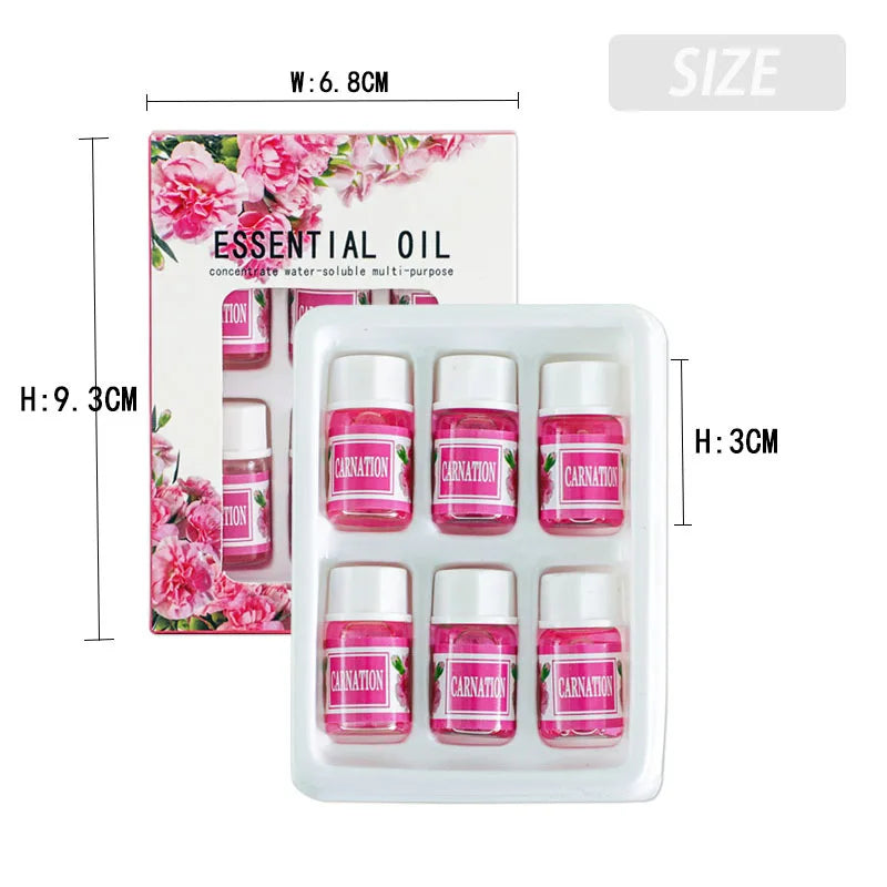 6pcs Perfume Aroma  Essential Oil