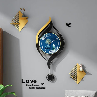 Electronic Large Wall Clock Modern Design