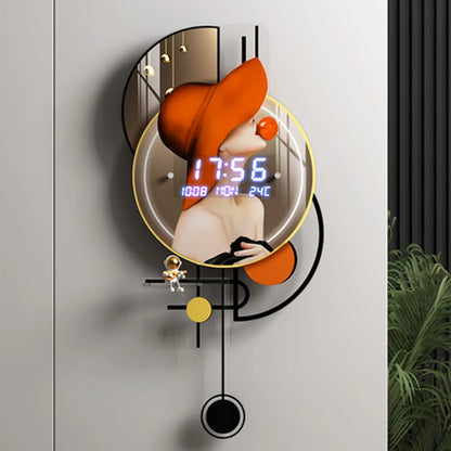 Personalised Modern Design Silent Wall Clocks