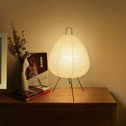 Printed Rice Paper Decoration Table Lamp