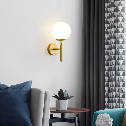 Modern LED Golden Upholstery Light